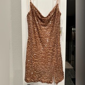 ASTR sequin dress. NWT.